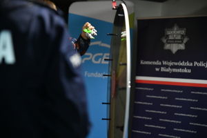 Podlascy policjanci z wizytą u najmłodszych pacjentów szpitala dziecięcego