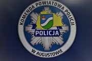 logo komenda powiatowa policji w Augustowie