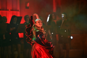 POLICJANCI I GOŚCIE NA KONCERCIE W FILHARMONII