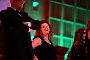 POLICJANCI I GOŚCIE NA KONCERCIE W FILHARMONII