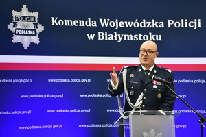 Pożegnanie Zastępcy Komendanta Wojewódzkiego Policji w Białymstoku