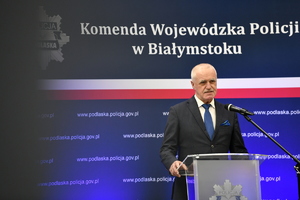 Pożegnanie Zastępcy Komendanta Wojewódzkiego Policji w Białymstoku