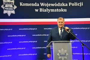 Pożegnanie Zastępcy Komendanta Wojewódzkiego Policji w Białymstoku
