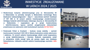 slajd z odprawy rocznej