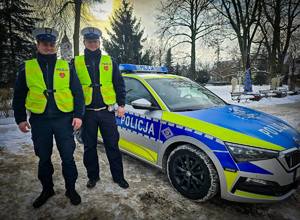 policjanci podczas wośp