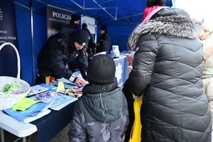 policjanci podczas wosp