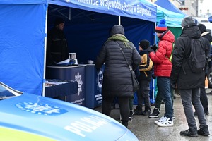 policjanci podczas wosp