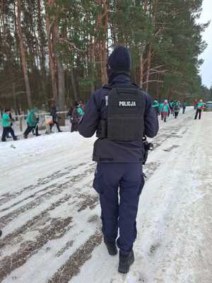 policjanci podczas wosp
