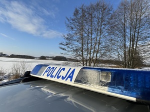 napis Policja