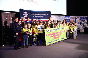 zakończenie konkursu odblaskowa szkoła