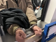 zatrzymany w kajdanakch