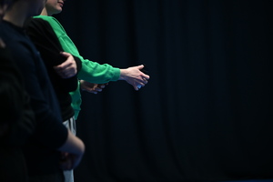 instruktorzy szkolą medyków