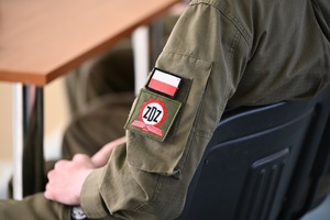 "NA SPORTOWO Z CZYSTĄ GŁOWĄ" TURNIEJ KLAS MUNDUROWYCH - uczestnicy oraz organizatorzy