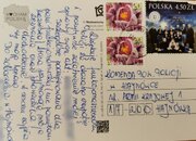 pocztowka wyslana do policjantow