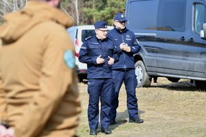 ćwiczenia policjantów