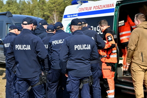 ćwiczenia policjantów