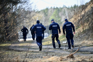 ćwiczenia policjantów