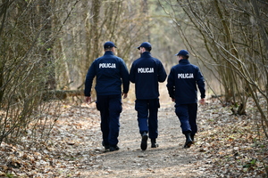 ćwiczenia policjantów