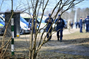 ćwiczenia policjantów