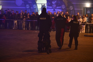 noc muzeów-pokazy policyjne i stoiska profilaktyczne