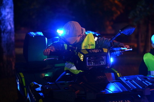 noc muzeów-pokazy policyjne i stoiska profilaktyczne