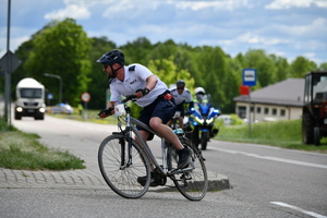 policjanci podczas zawodów