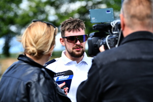 policjanci podczas zawodów