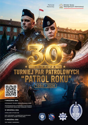 plakat konkursu patrol roku