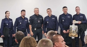 Podlascy policjanci najlepsi wśród zagranicznych drużyn na zawodach na Litwie