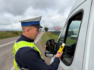 policjacni podczas działań