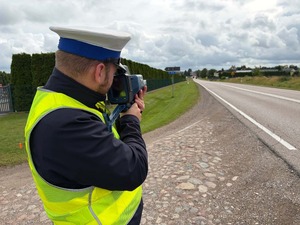 policjacni podczas działań