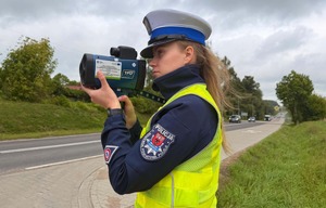 policjacni podczas działań