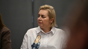 Ludzie podczas spotkania