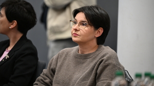Ludzie podczas spotkania