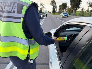 policjanci prowadzą kontrole