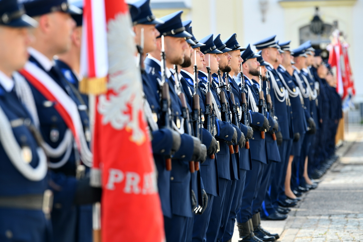 OBCHODY ŚWIĘTA POLICJI W GARNIZONIE PODLASKIM