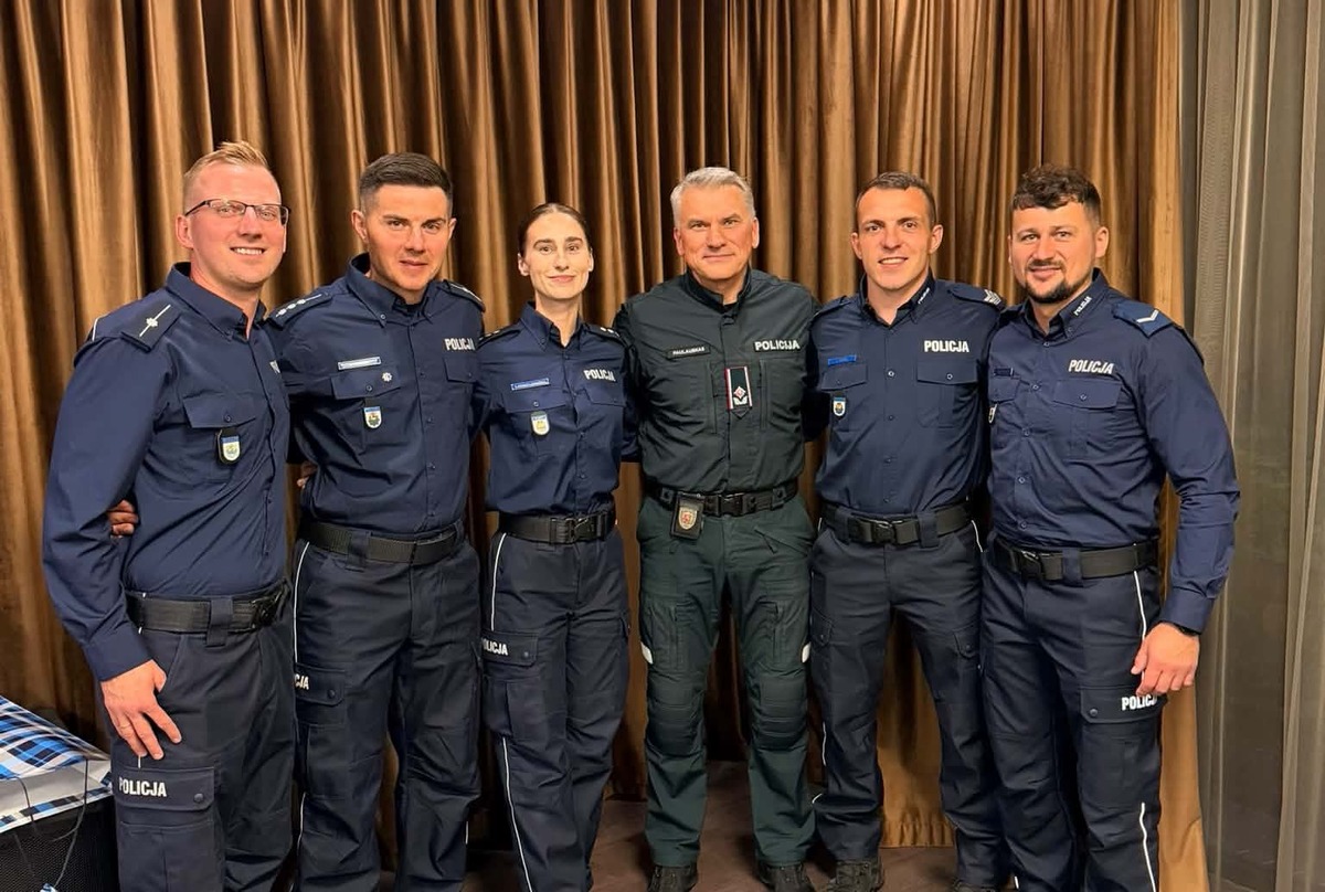 Podlascy policjanci najlepsi w klasyfikacji międzynarodowej na zawodach na Litwie